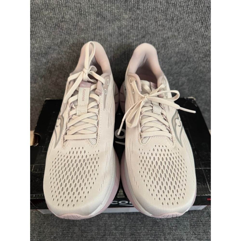 Saucony Ride 18 Womens Running Shoes Moon Woodrose Taupe S11000-151 Size 9.5 - Picture 4 of 9